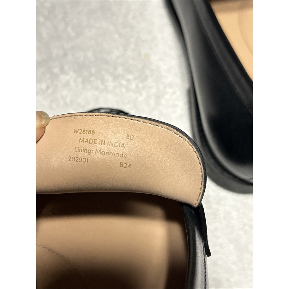Cole Haan Stassi Penny Loafer Women's Size 8B Black Leather New In Box - Picture 10 of 12